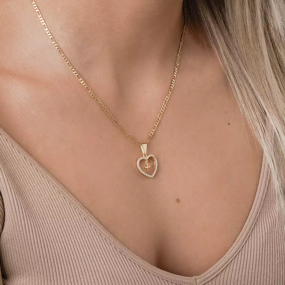 D Corazon Circonias + Cruz Mini