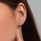 A Cruz 6 circonias 0.8mm CRISTAL