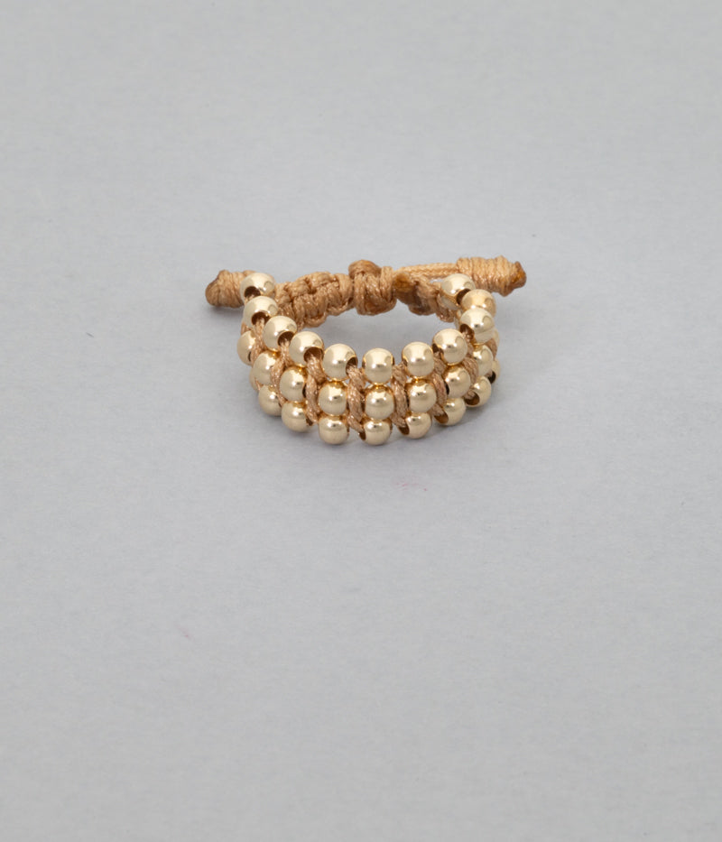 Anillo Balines Tres Líneas