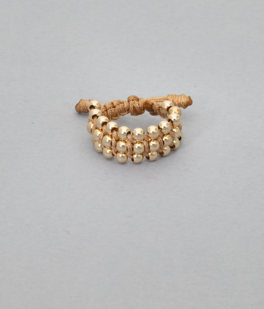 Anillo Balines Tres Líneas