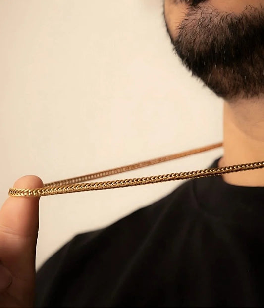 Cadena Franco Cuadrada Hombre