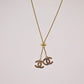 Cadena CHANEL 2 Dijes Niñas