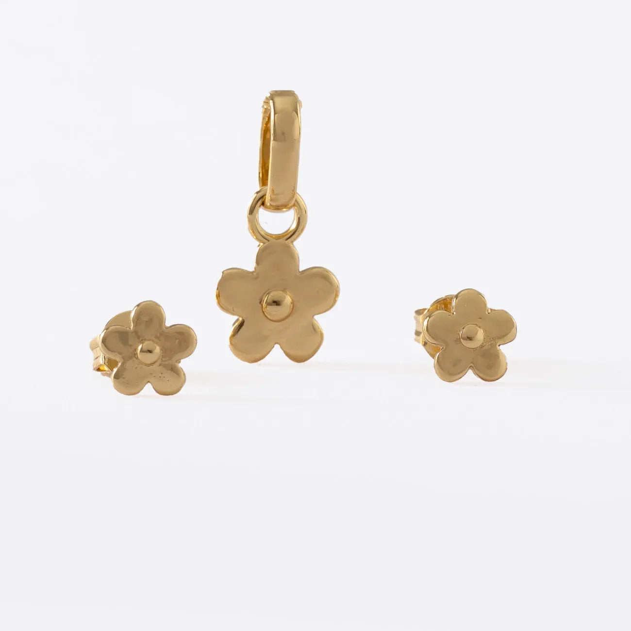 C Conjunto Golden Flower