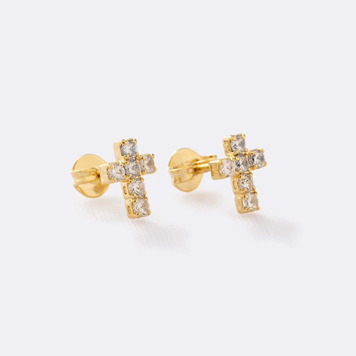 A Cruz 6 circonias 0.8mm CRISTAL
