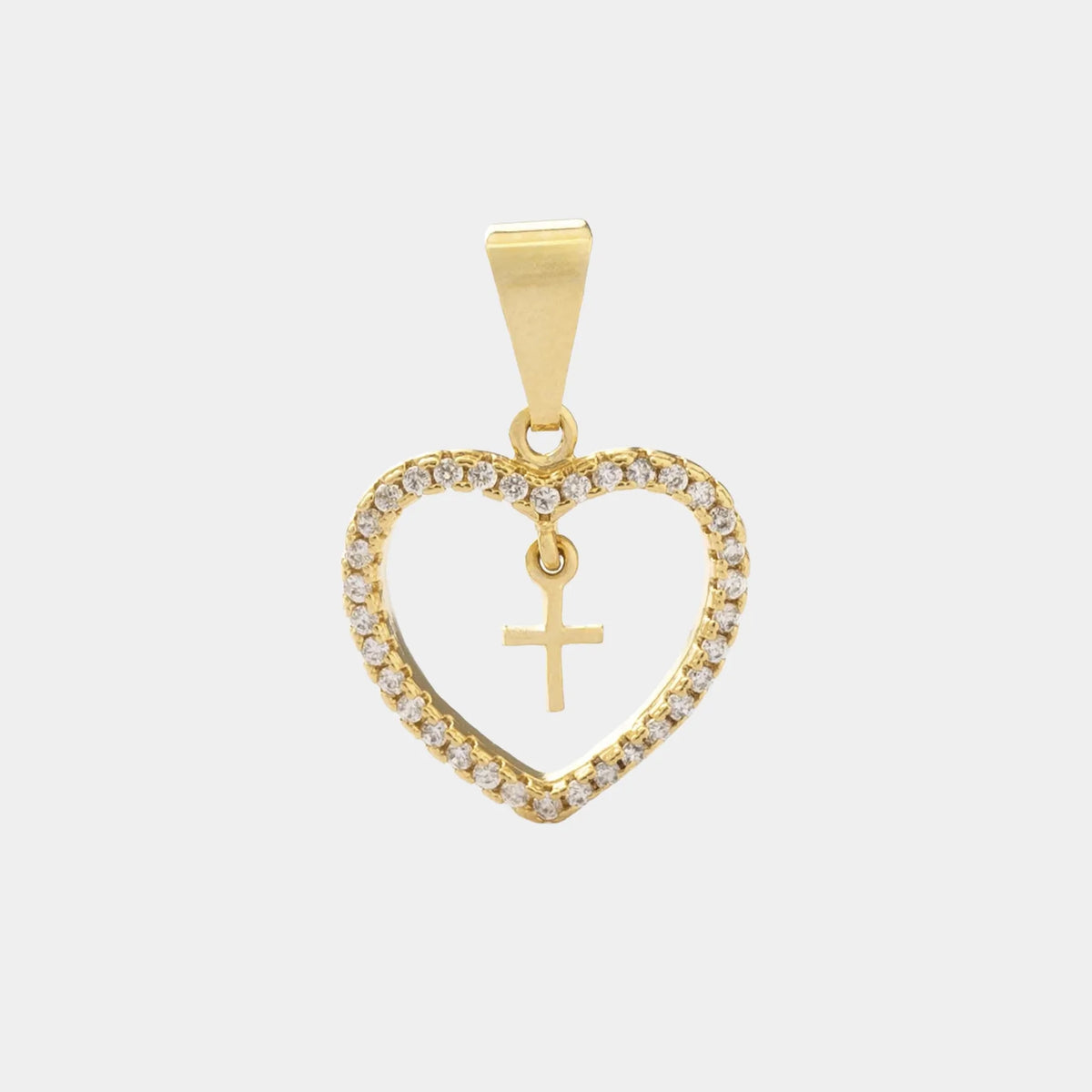 D Corazon Circonias + Cruz Mini