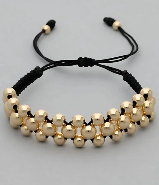Pulsera Balines Tres Líneas