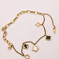 Pulsera Trébol Doble Mujer