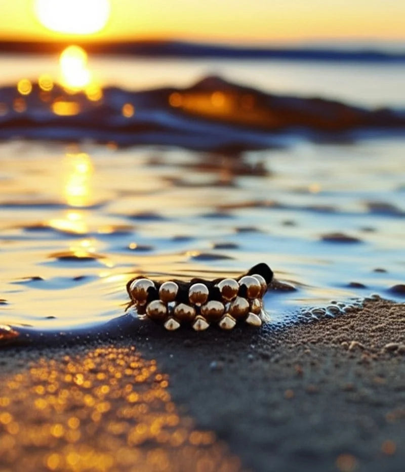 Anillo Balines Tres Líneas
